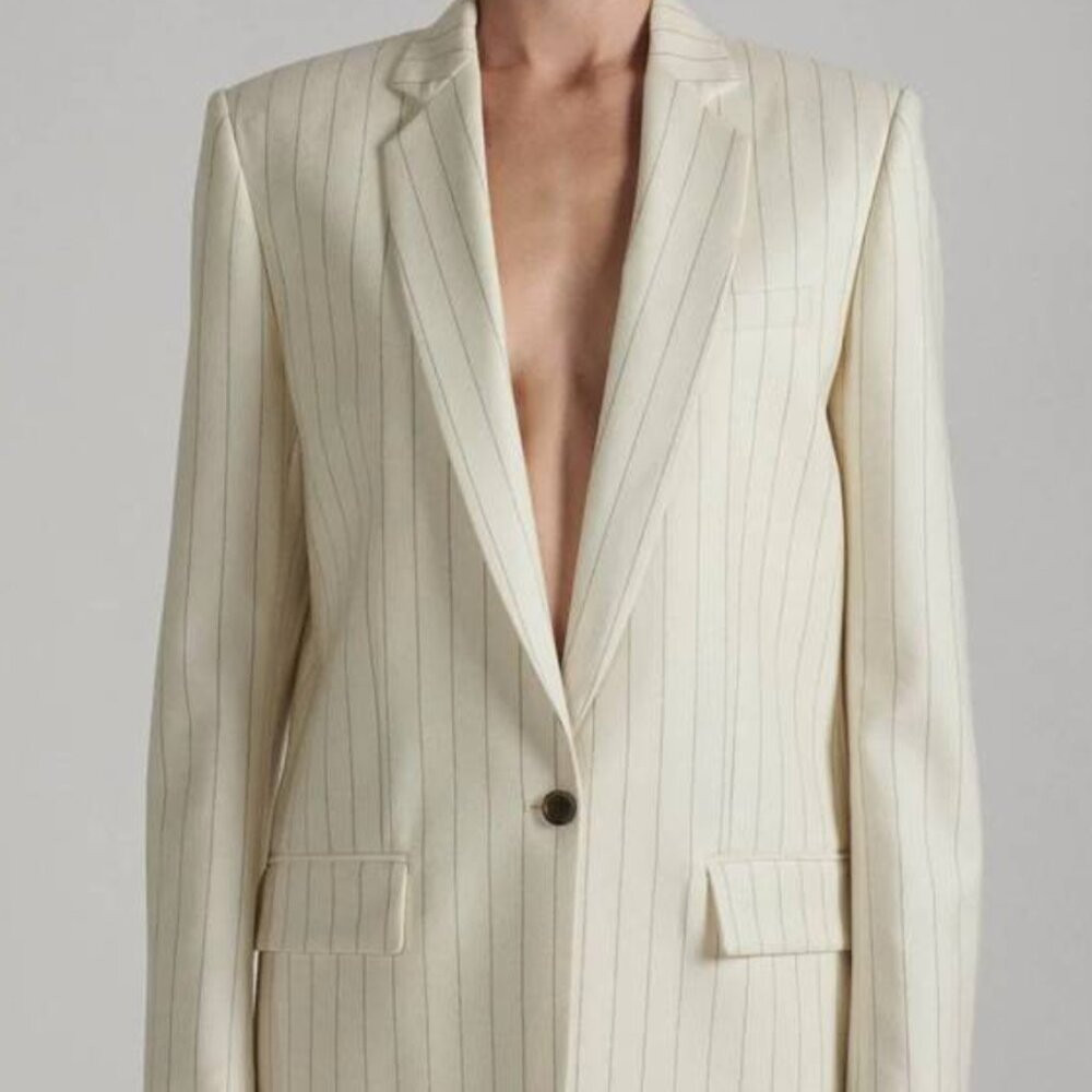 Barbara Bui Pinstripe Suit Jacket